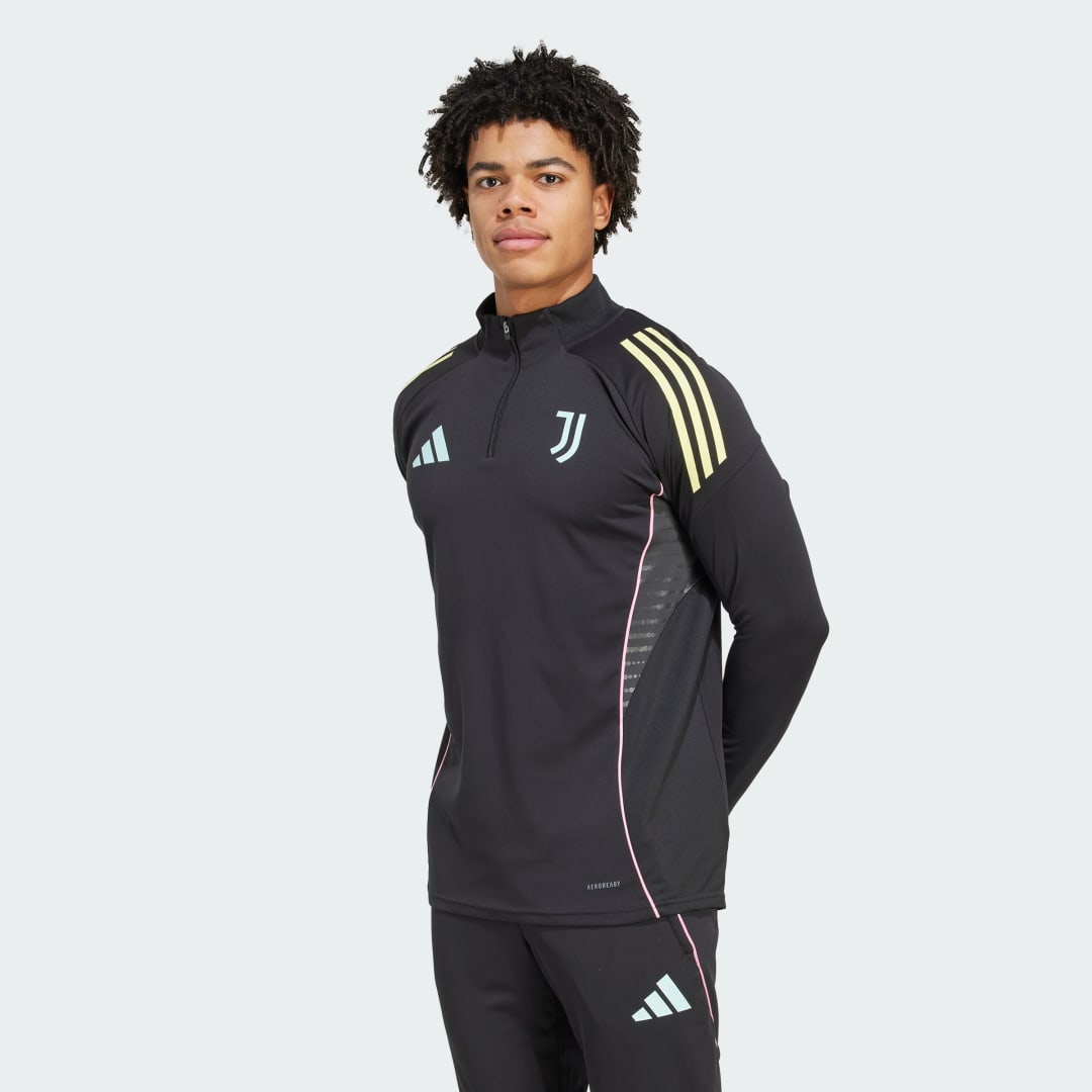 Træningsdragt adidas Performance Juventus Tiro 25 Competition Training Top Sort | JN7453, 0