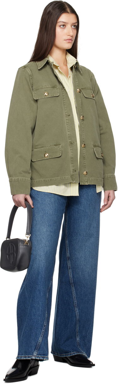 Jakke Anine Bing Anine Bing Corey Military Jacket Grøn | A-01-7178-320, 3