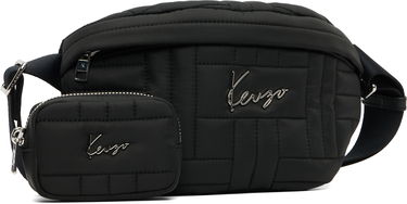 Taljetaske KENZO Kenzo Paris 'KENZO Cosy' Quilted Belt Bag Sort | FF62SA717F03, 1