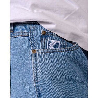 Jeans Karl Kani Karl Kani Baggy Five Pocket Denim Jeans W38/L34 Blå | KK-6000495, 3