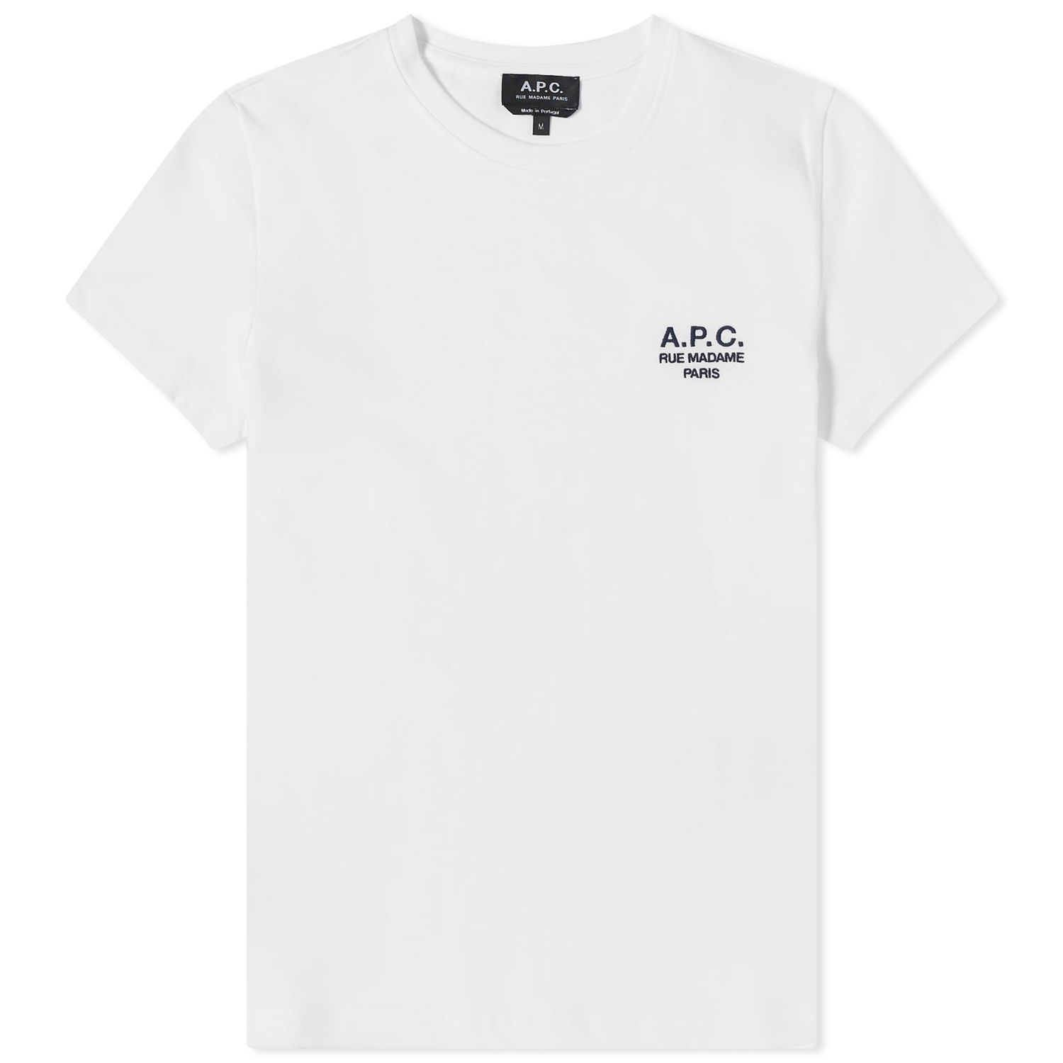 T-shirt A.P.C. Denise Logo T-Shirt Hvid | COEZC-F26842-AAB, 0