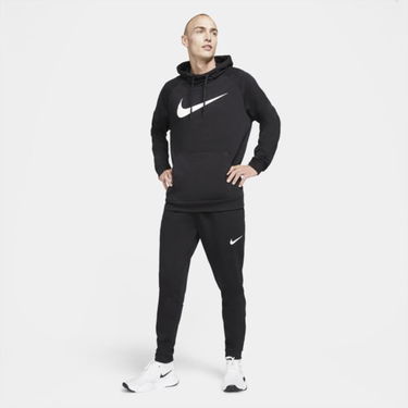 Sweatshirt Nike Pullover Training Hoodie Sort | CZ2425-010, 0