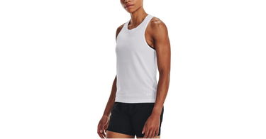 Tanktop Under Armour Seamless Stride Singlet Hvid | 1375697-100, 1