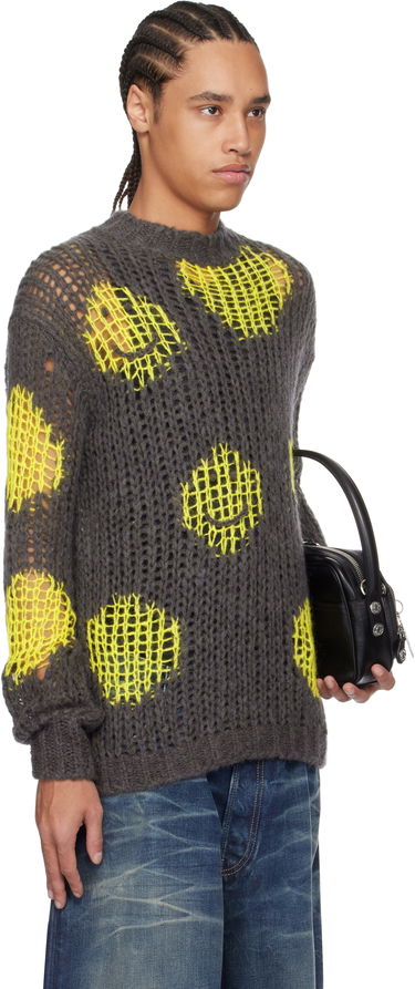 Sweater Acne Studios Acne Studios Embroidered Mohair Sweater Grå | A60576-, 1