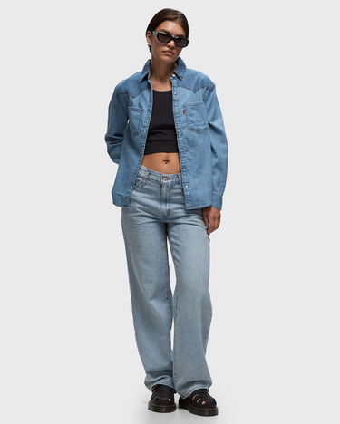 Skjorte Levi's TEODORA WESTERN SHIRT DARK INDIGO Blå | A7244-0003, 1