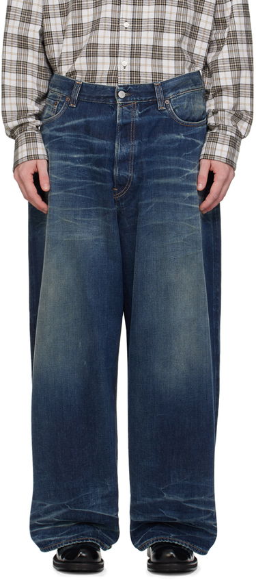 Jeans Acne Studios Super Baggy Indigo Jeans Blå | B00372-, 0