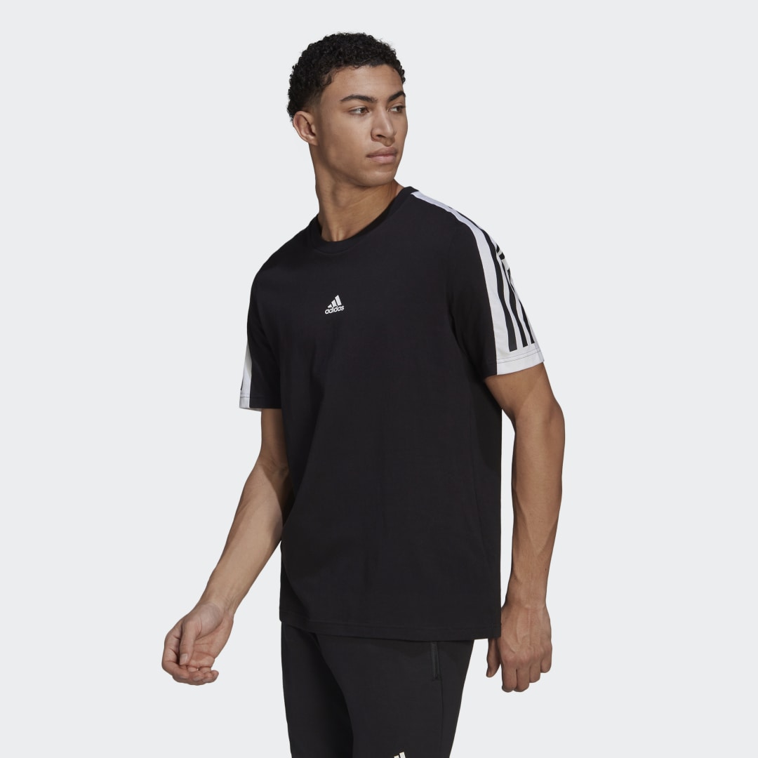 T-shirt adidas Originals Future Icons 3-Stripes Tee Sort | HK2284, 0