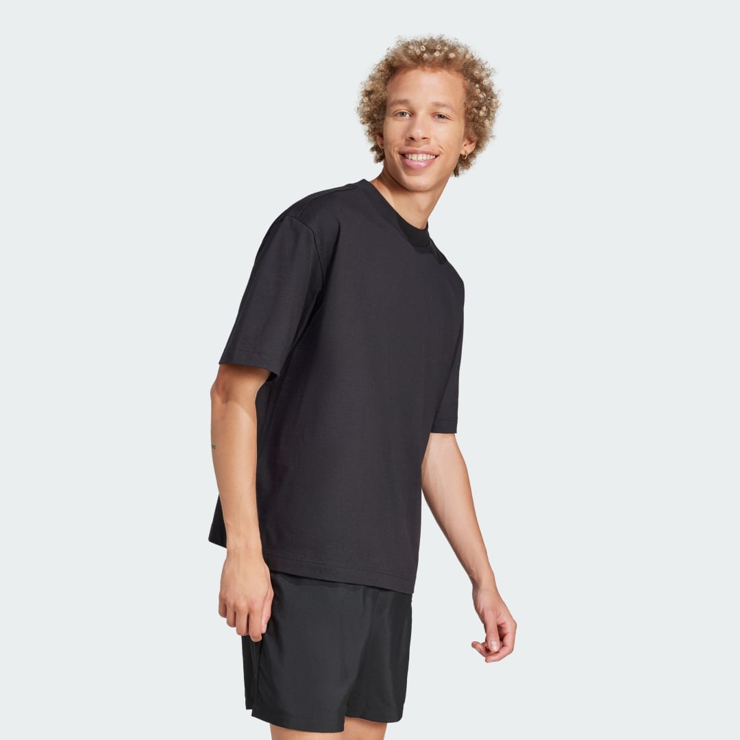 T-shirt adidas Performance Loose Fit Logo T-Shirt Sort | JF3615, 1