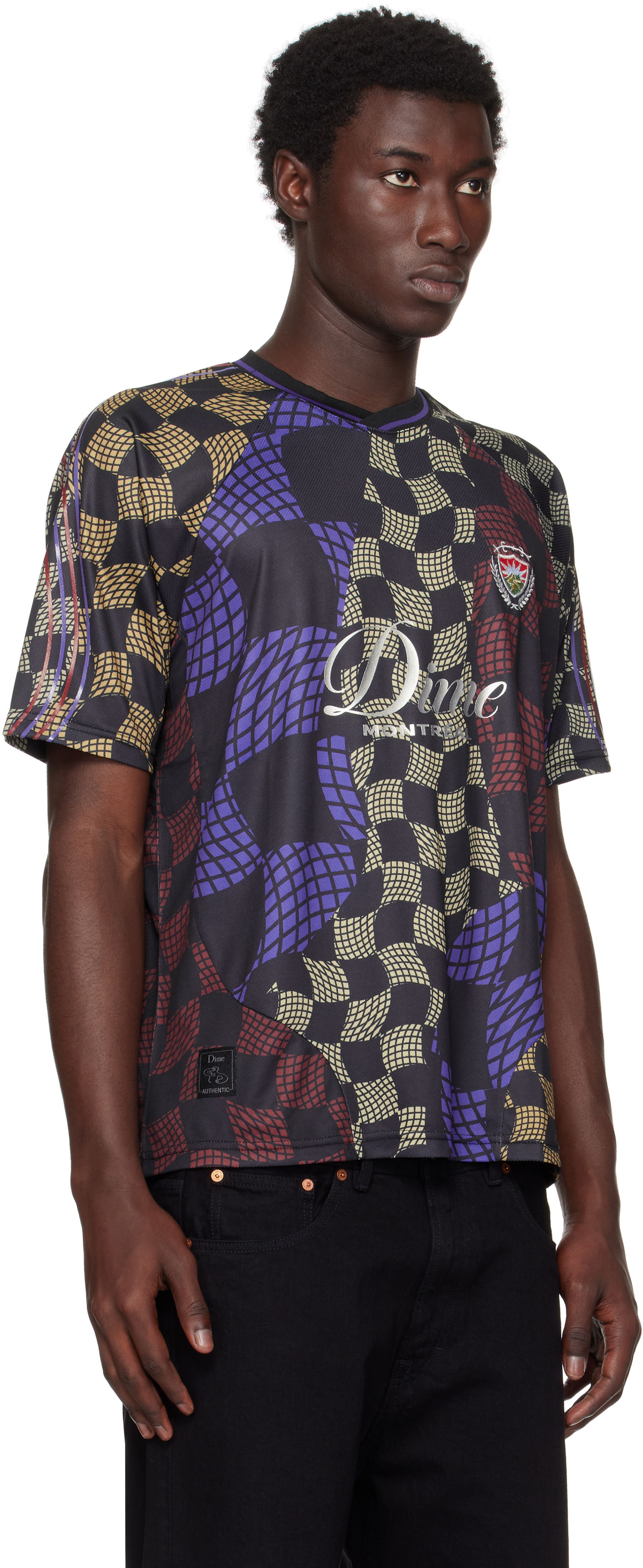 Jersey Dime Dime Checkered Home Jersey Sort | DIMESU254MUL, 1
