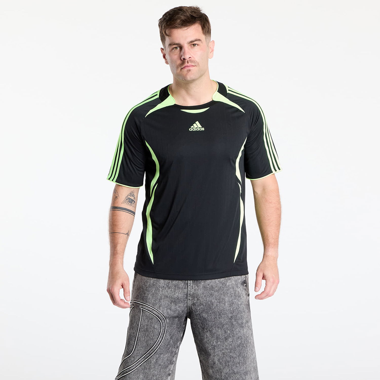 T-shirt adidas Originals Teamgeist Relaxed Fit T-Shirt Sort | JW5872, 0