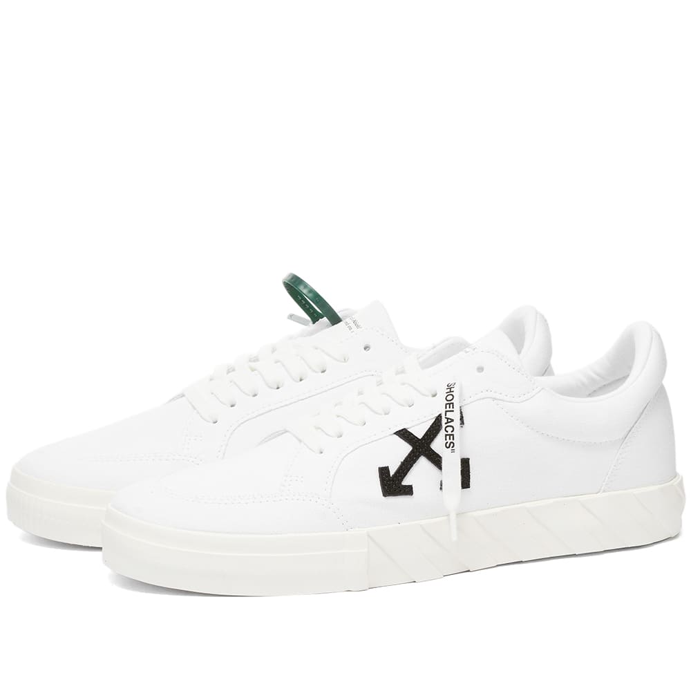 Sneakers og sko Off-White Low Vulcanized Hvid | OMIA085C99FAB0020110, 1