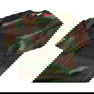 Sweater Supreme Junya Watanabe x Comme des Garçons MAN Brushed Camo Sweater Grøn | FW21SK20 OLIVE, 1