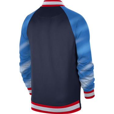 Jakke Nike Dri-FIT Brooklyn Nets Showtime City Edition NBA Jacket Mørkeblå | DB2437-419, 2