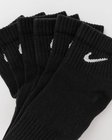Sokker Nike Everyday Cush Ankle Socks 3-Pack Sort | SX7667-010, 3