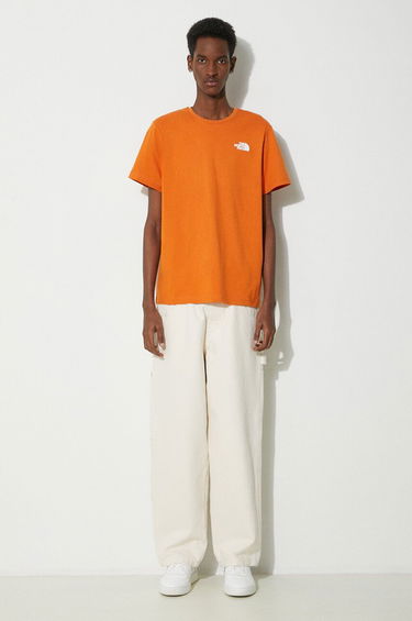 T-shirt The North Face T-Shirt With Print Orange | NF0A87NVPCO1, 1