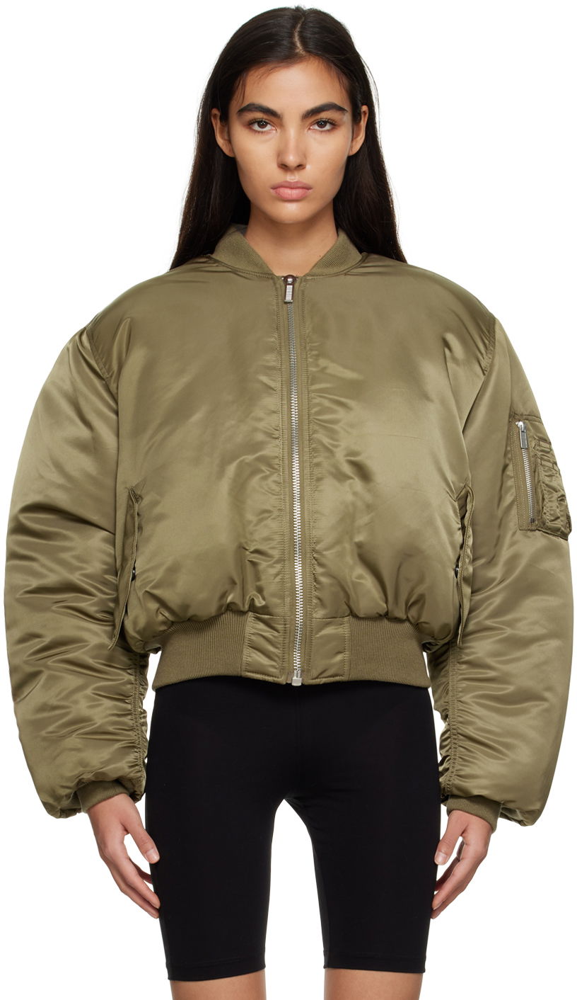 Bomberjakke VETEMENTS Alpha Industries Edition Reversible Bomber Jacket Grøn | VL16JA320G, 0