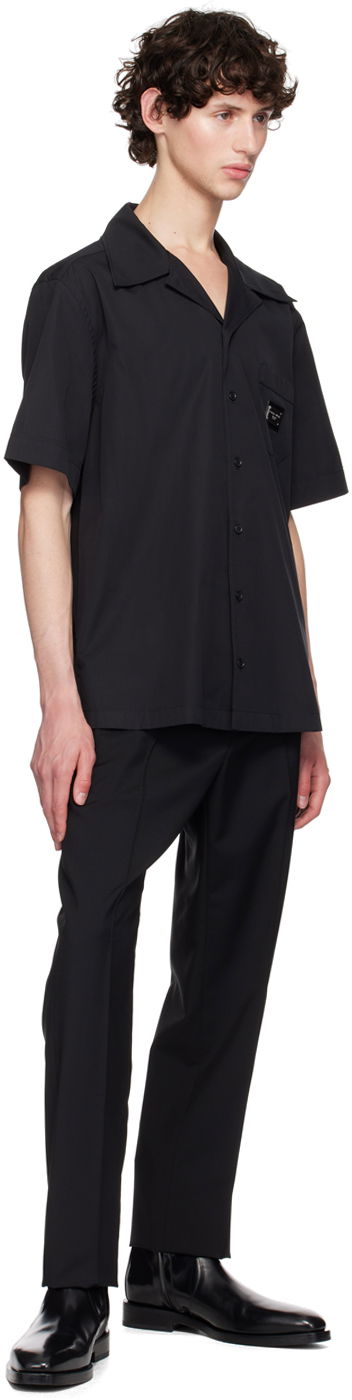 Skjorte Dolce & Gabbana White Patch Pocket Shirt Hvid | G5JH9TGF855, 3