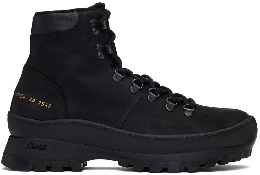 Tøj Common Projects Common Projects Hiking Boots Sort | ARTICLE 2454