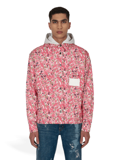 Jakke PACCBET Hooded Workwear Shirt Lyserød | PACC10B001 1