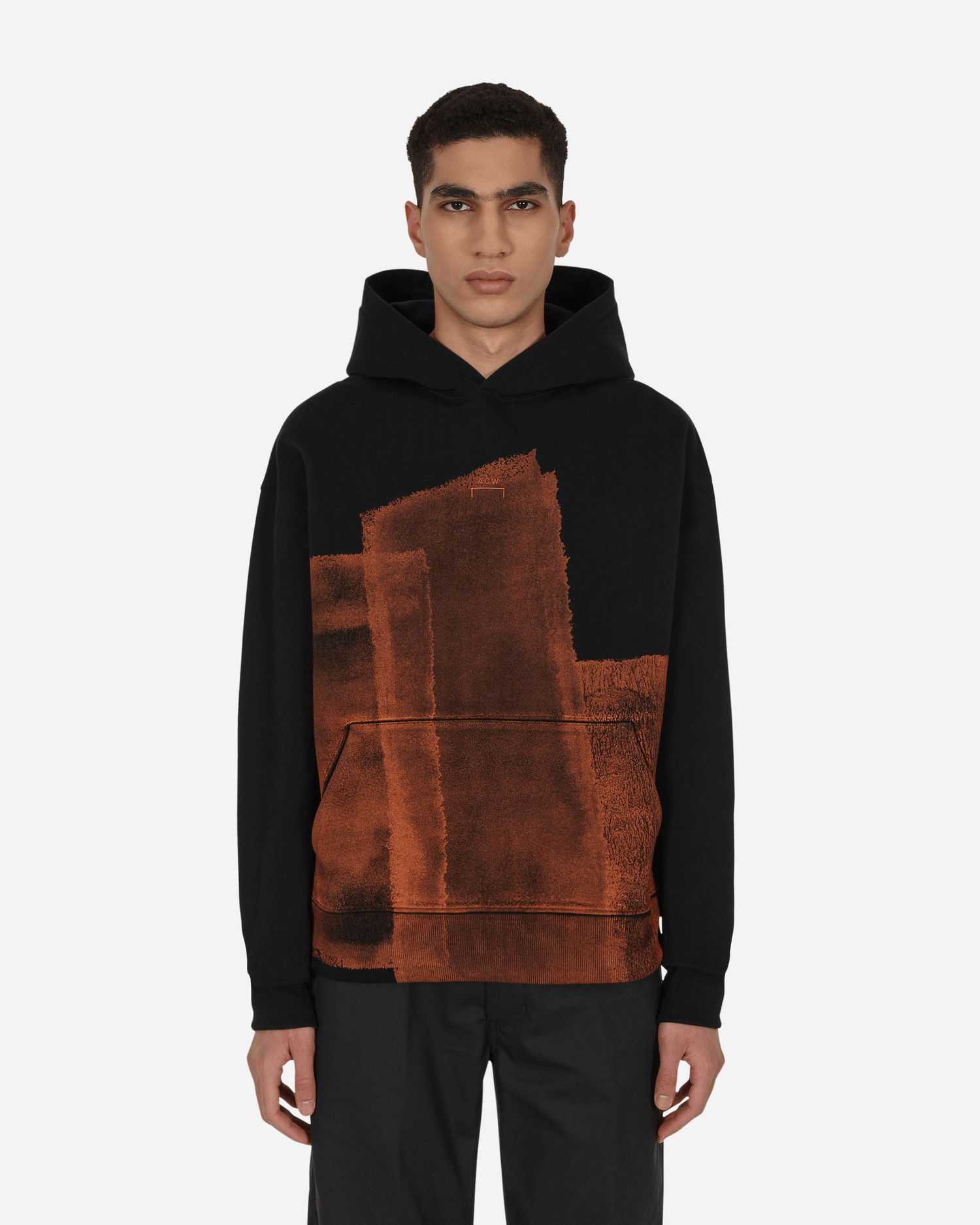 Sweatshirt A-COLD-WALL* Collage Hoodie Sort | ACWMW058 BLACK, 0