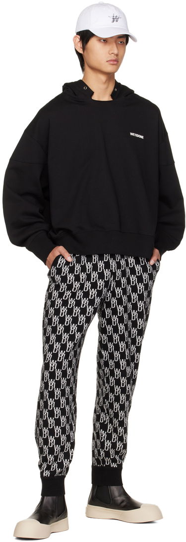 Sweatshirt We11done We11done Signature Hoodie Sort | WD-TH3-22-867-U-BK, 3