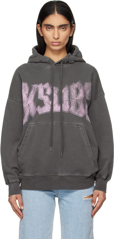 Sweatshirt Ksubi Ksubi World Tour Oh G Hoodie Grå | WPS25FL003, 0