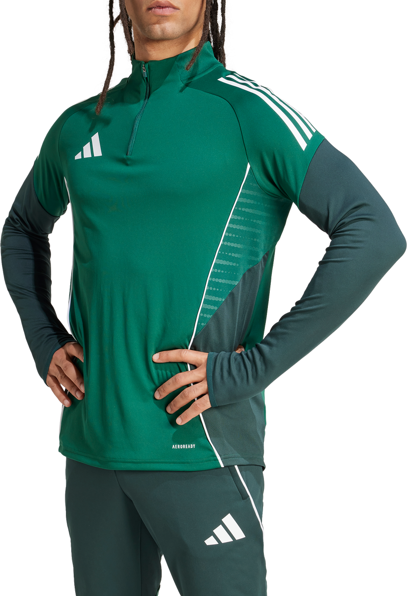Sweatshirt adidas Performance adidas TIRO25C TR TOP Long Sleeve Shirt Grøn | ji8938