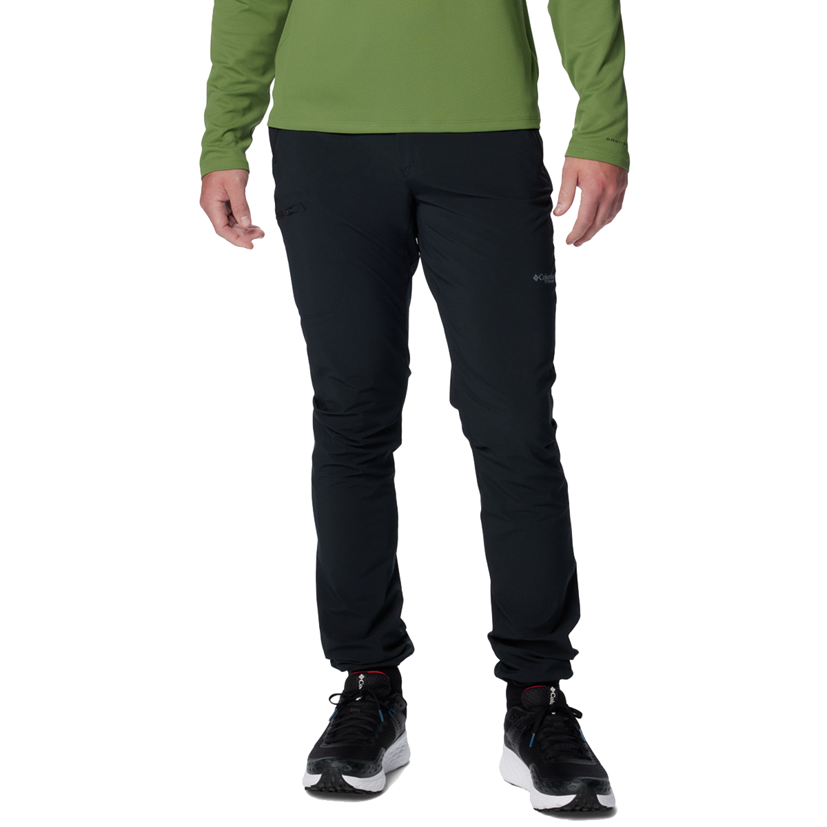 Bukser Columbia Performance Trail Pant Triple Canyon II Sort | 2072051011, 0