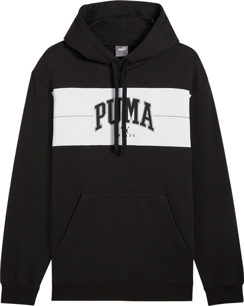 Sweatshirt Puma Squad Hoody Sort | 681796-01
