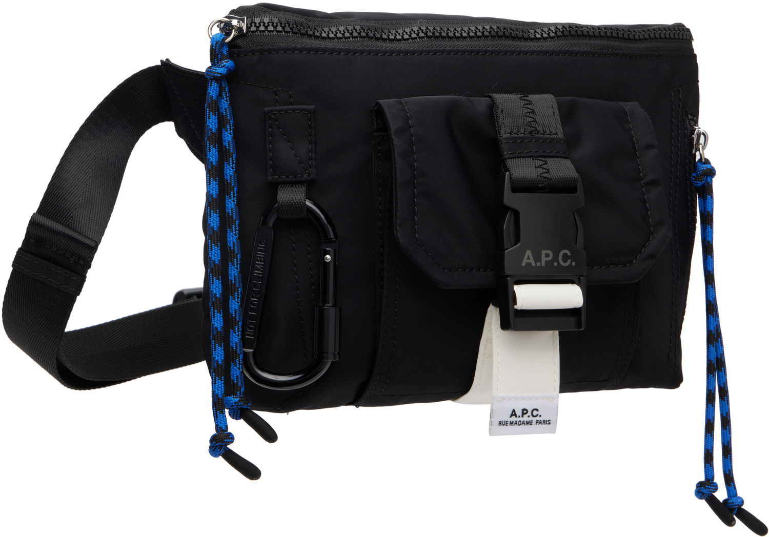 Taljetaske A.P.C. A.P.C. Trek Bum Bag Sort | PAAGR-H62219, 1