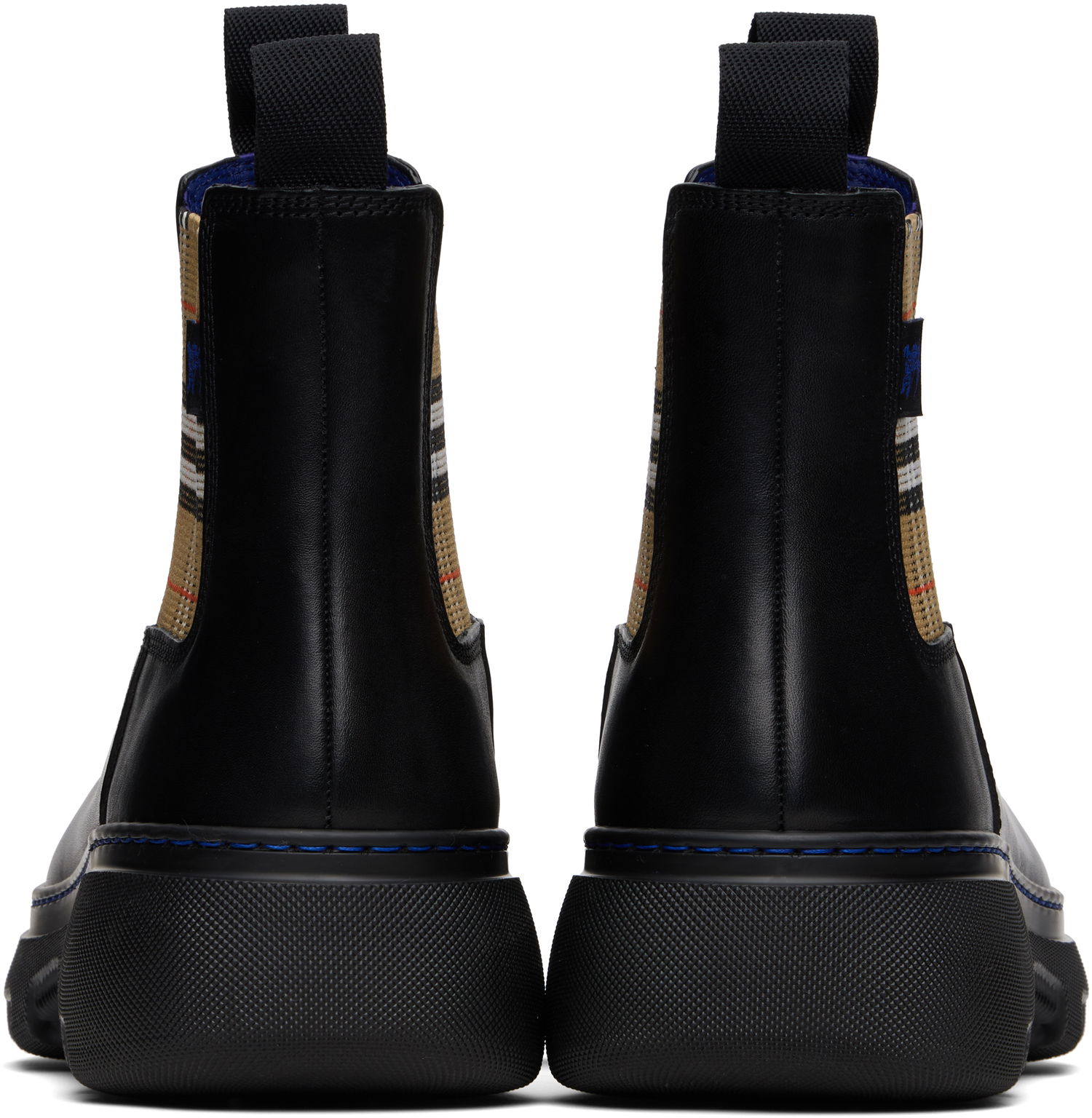 Sneakers og sko Burberry Burberry Creeper Low Chelsea Boots Sort | 8105183, 1