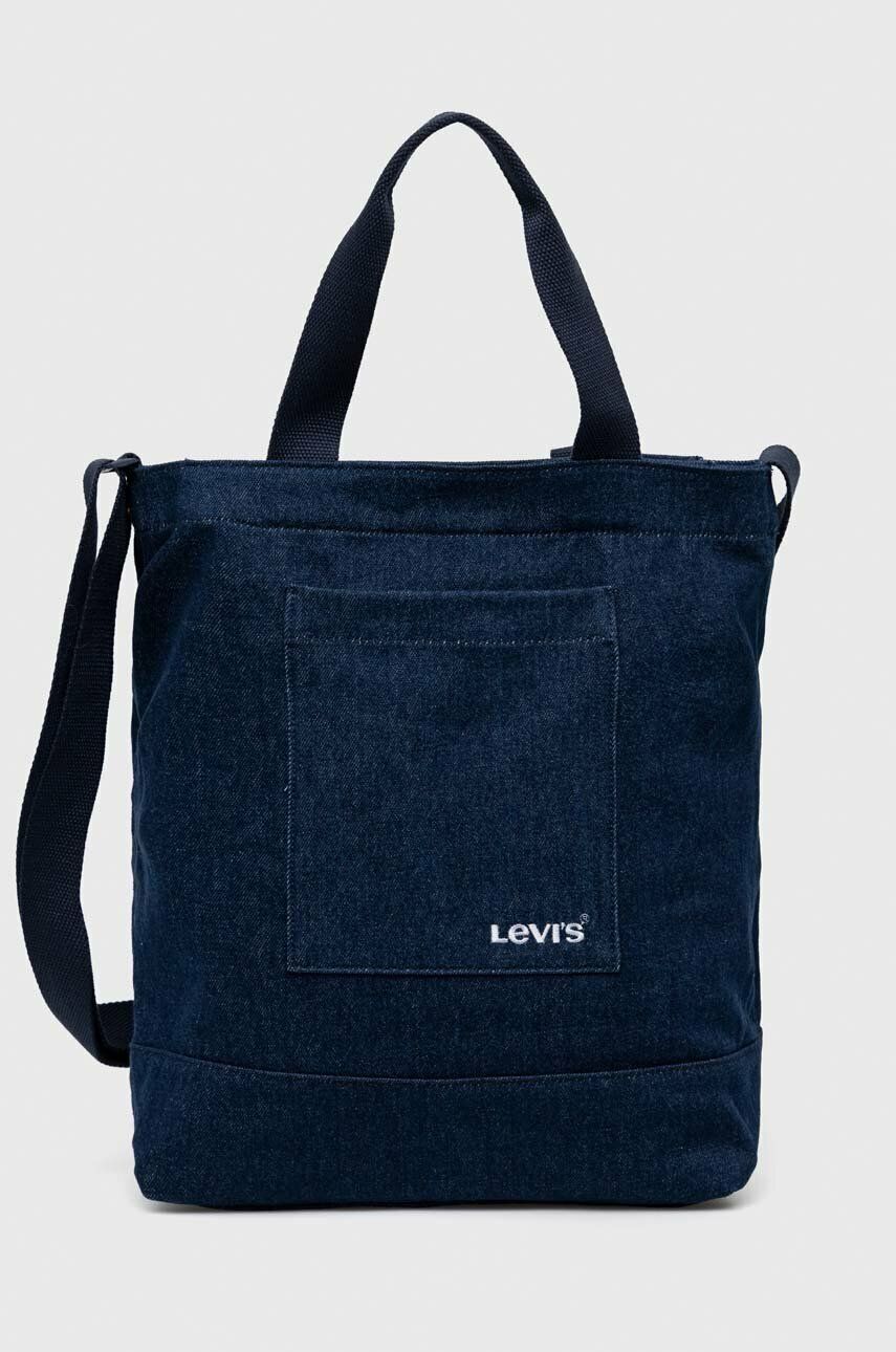 Mulepose Levi's ® Icon Tote Bag Mørkeblå | D7545.0013, 0