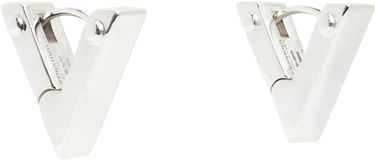 Øreringe Bottega Veneta Bottega Veneta Rivet Hinge Earrings Metalisk | 815968V50708117, 1