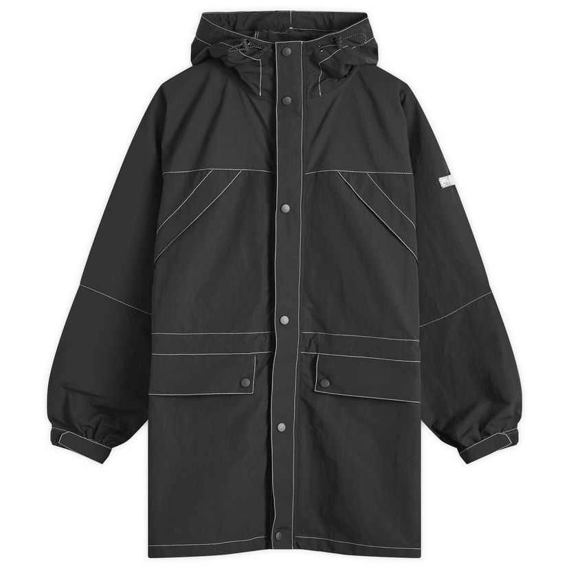 Parka Timberland Black Hooded Parka Size Large Sort | TB0A62SK0011