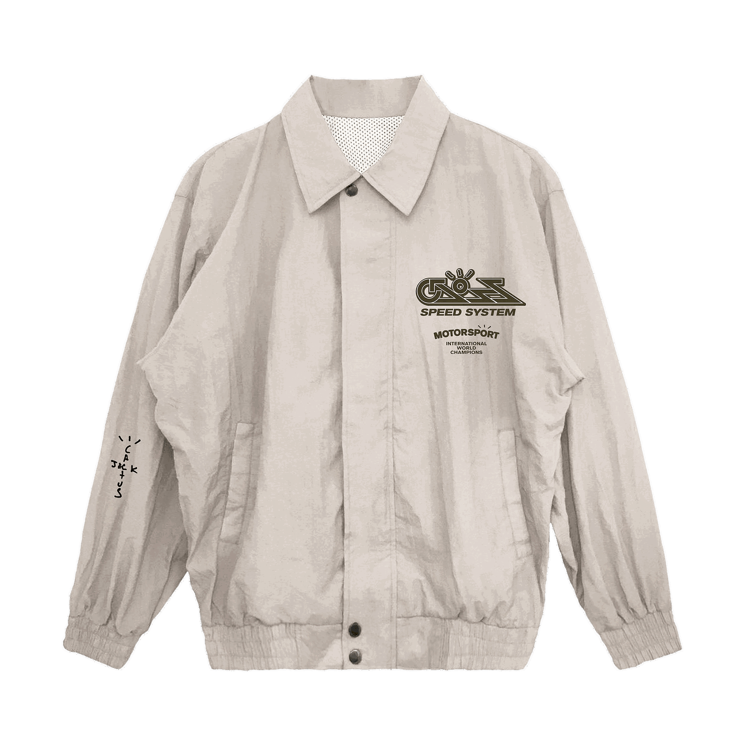 Vindjakke Cactus Jack by Travis Scott Performance Windbreaker Beige | CJJ6 OJ24 BEIG, 0