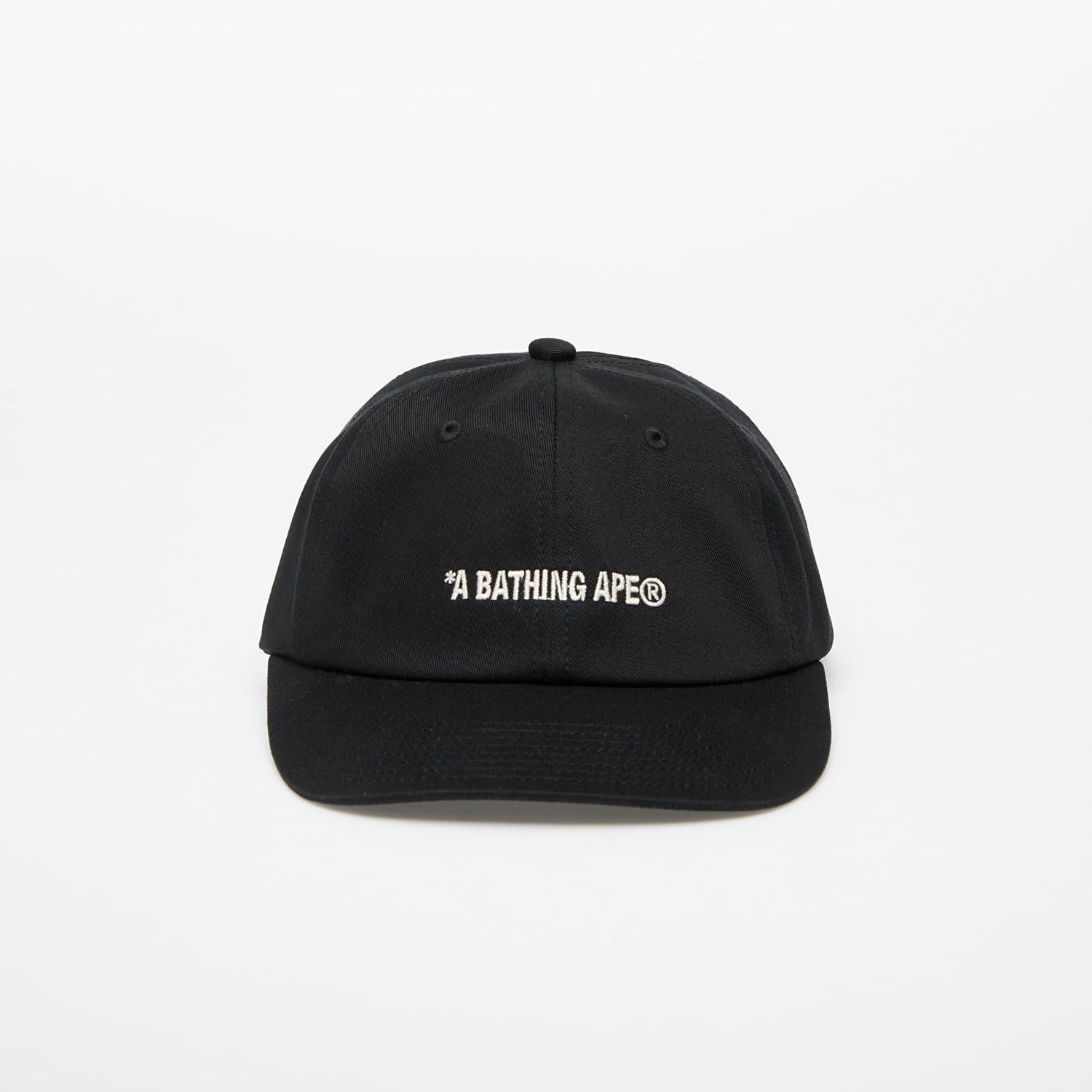 Kasket BAPE A BATHING APE Logo Cap Sort | 001CPK801309M BLK, 0
