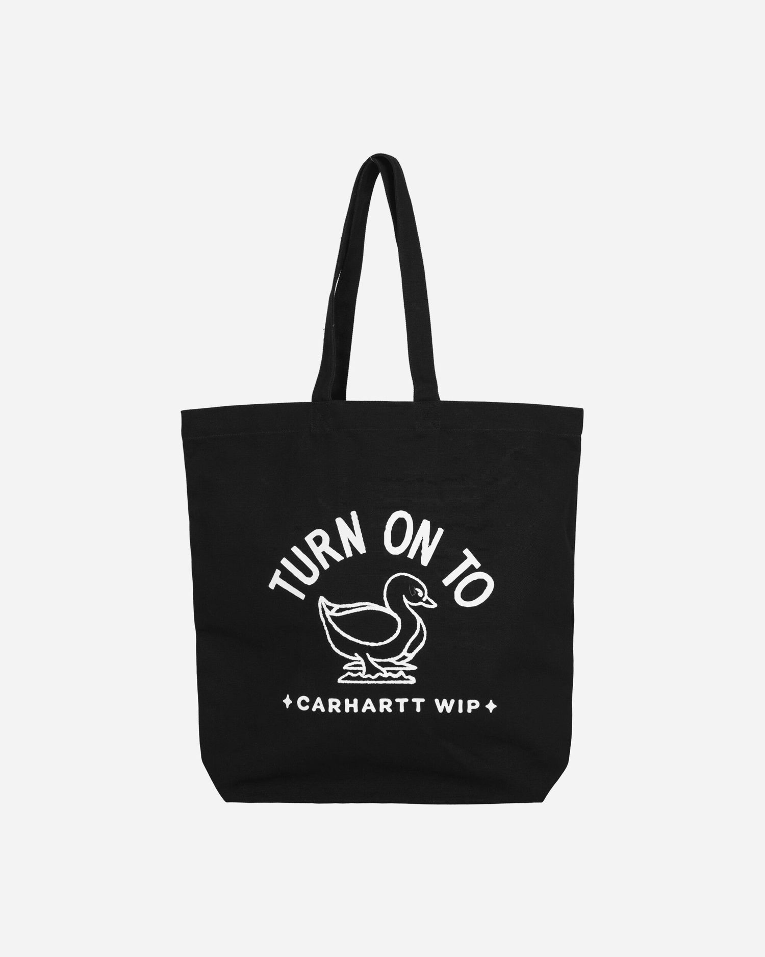 Mulepose Carhartt WIP Stamp Tote Bag Black Sort | I033629 0D2XX, 0