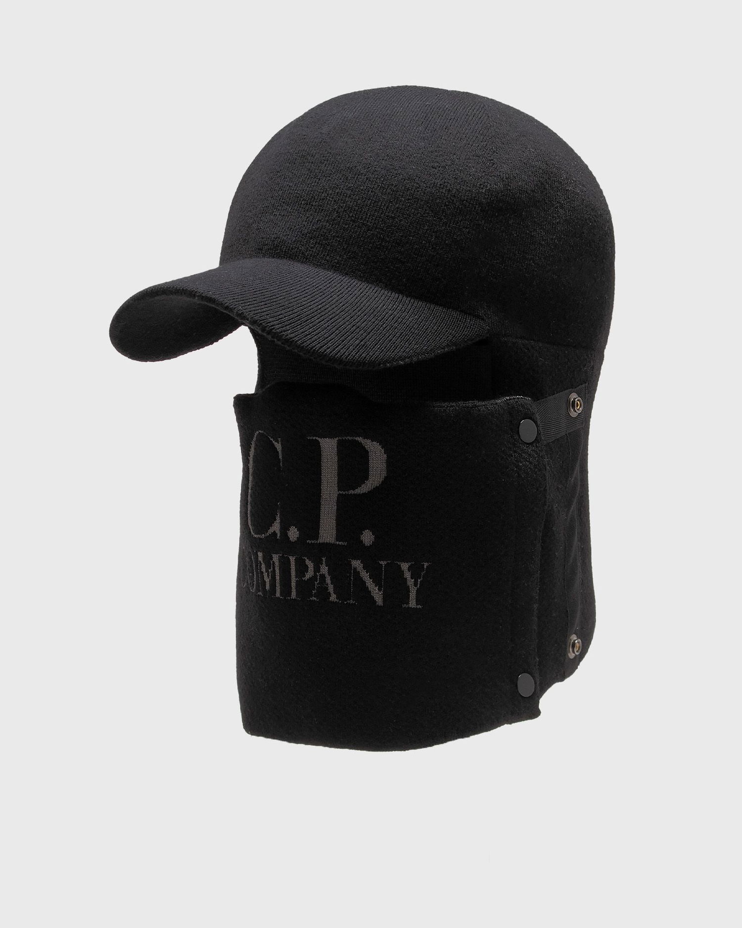 Kasket C.P. Company ACCESSORIES KNIT CAP IN EXTRAFINE MERINO WOOL Sort | 17CMAC298A005509A-999, 0