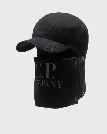 Kasket C.P. Company ACCESSORIES KNIT CAP IN EXTRAFINE MERINO WOOL Sort | 17CMAC298A005509A-999, 0