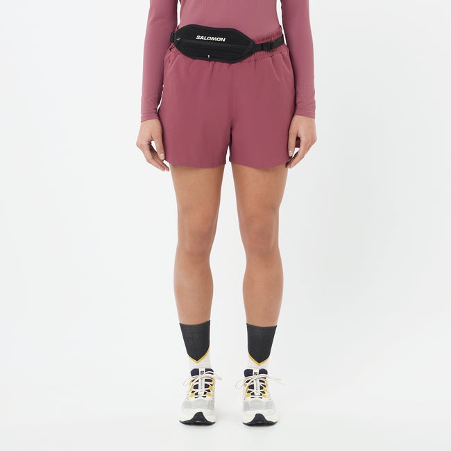 Shorts Salomon Shakeout Core 4" Shorts Bourgogne | LC2656000, 0