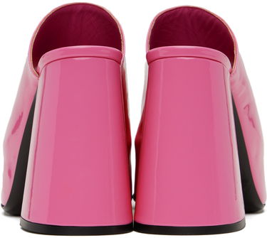 Sneakers og sko BY FAR Brad Patent Leather Platform Sandals Lyserød | 23SSBRAMLPPP, 1