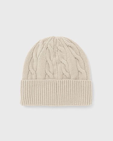 Beanie Carhartt WIP Signature Cable Knit Beanie Beige | I035464-38Q.XX, 2