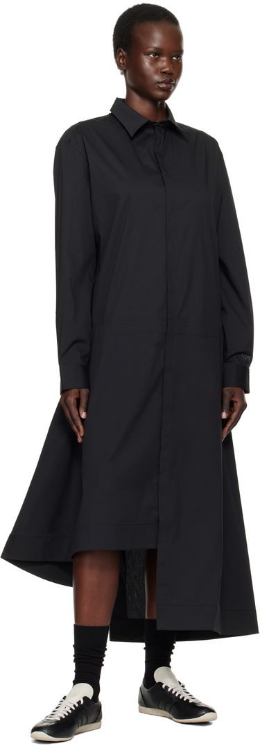 Kjole Y-3 Y-3 Shirt Midi Dress Sort | JV5840, 3