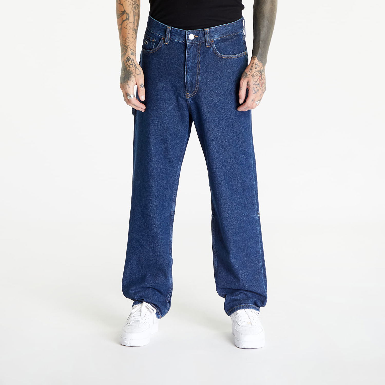 Jeans Tommy Hilfiger Tommy Jeans Skater Jean Workwear Denim Dark Mørkeblå | DM0DM17462 1BK, 0