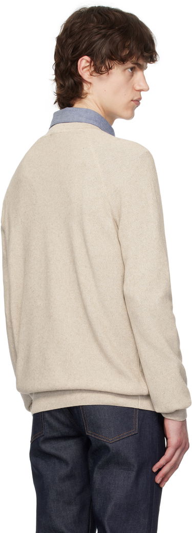 Sweater A.P.C. A.P.C. Florian Knit Sweater Beige | VIAJC-H23406, 2