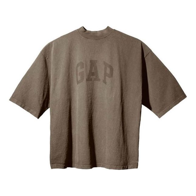 T-shirt GAP Yeezy Gap Engineered by Balenciaga 3/4 Sleeve Tee Brun | YEEZY-SS22-011, 0