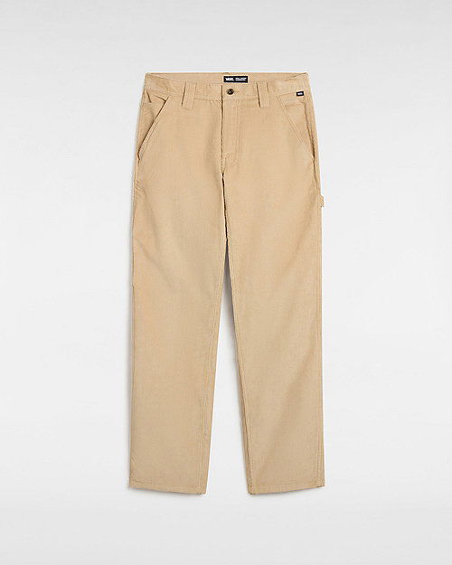 Cargo bukser Vans Carpenter Relaxed Cord Pants Beige | VN000HAP4MG, 0