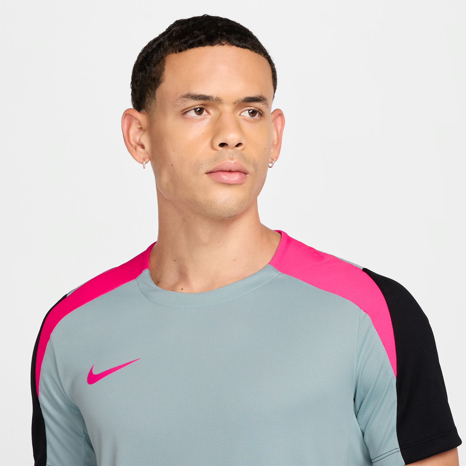 Jersey Nike Nike Strike Dri-FIT Short Sleeve Football T-Shirt Grå | FN2399-395, 1