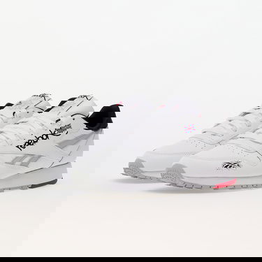 Sneakers og sko Reebok Classic Leather Ftw White/ Core Black/ Vector Red Hvid | 100075003, 4