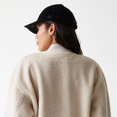 Bomberjakke New Era New Era MLB Sherpa Bomber Jacket NY Yankees Beige | 60684447, 1